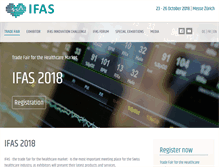 Tablet Screenshot of ifas-messe.ch